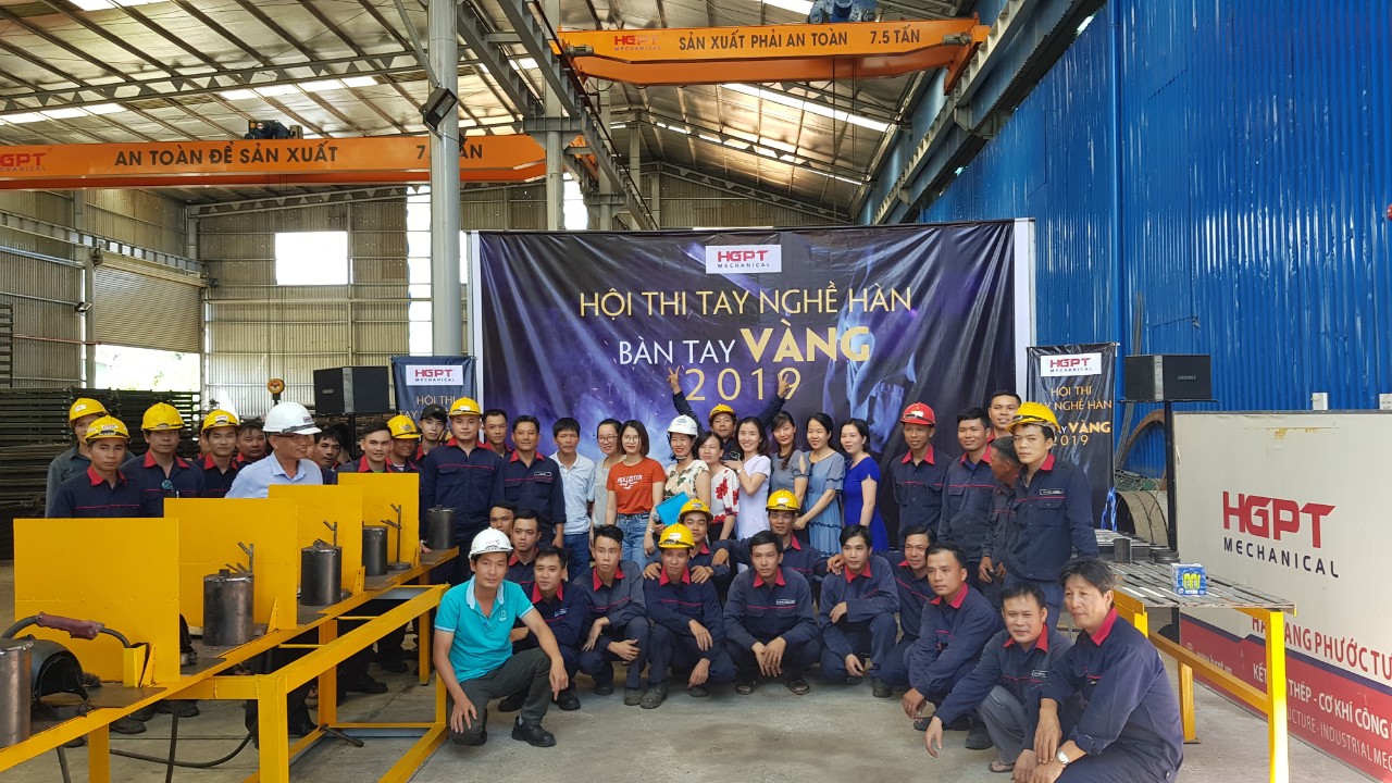 HGPT Steel - Hội thi “Tay nghề hàn, Bàn tay Vàng 2019”