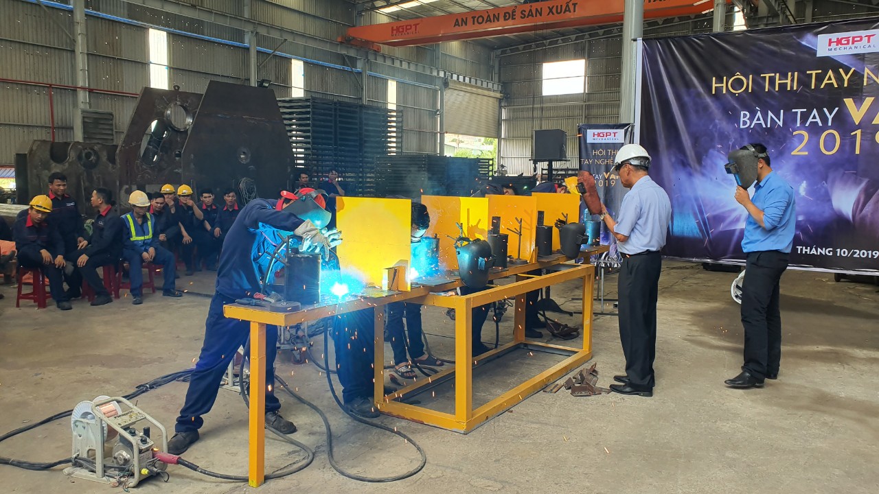 HGPT Steel - Hội thi “Tay nghề hàn, Bàn tay Vàng 2019”