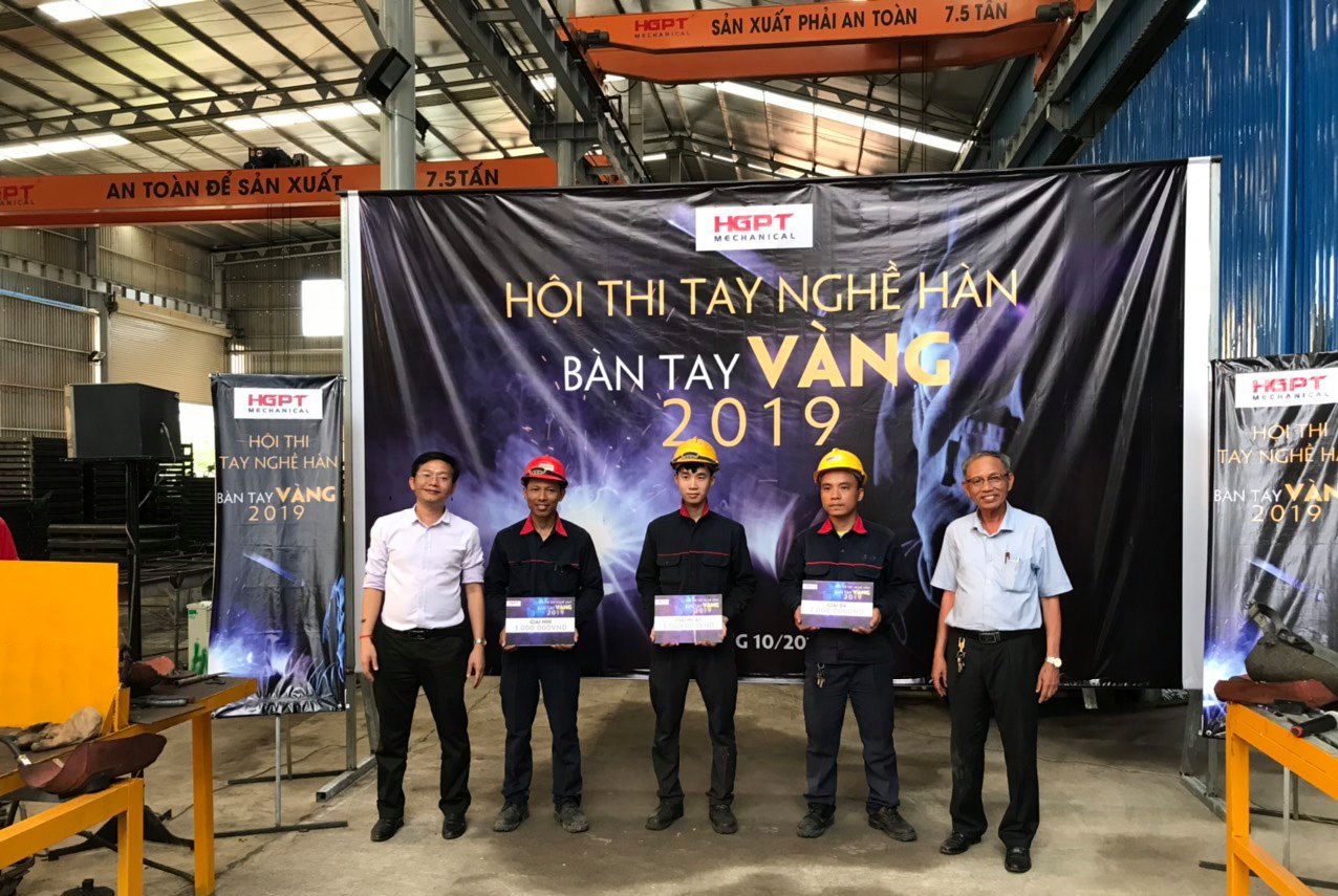 HGPT Steel - Hội thi “Tay nghề hàn, Bàn tay Vàng 2019”