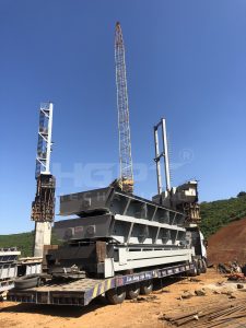 Chế tạo và lắp đặt cửa van đập tràn – Dự án Thuỷ điện Tân Lộc